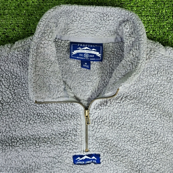 LAUREN JAMES | PREPTEC LINDEN OVERSIZED ULTRA SOFT ZIPPER SLIT SHERPA PU… - Picture 7 of 16